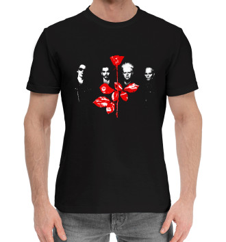 Мужская Хлопковая футболка Depeche Mode арт