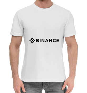 Мужская Хлопковая футболка Binance