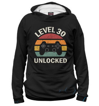 Худи для мальчиков Level 30 Unlocked