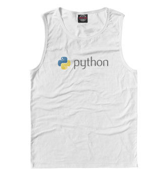 Мужская Майка Python Logo