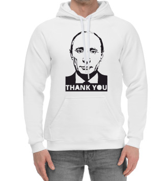 Хлопковый худи Putin - Thank You