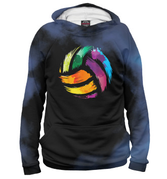 Худи Colorful Volleyball Cute
