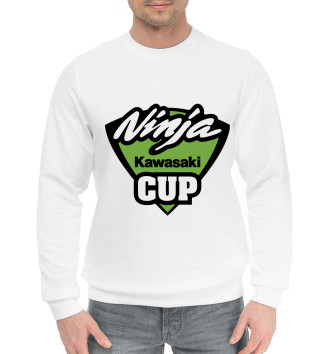 Мужской Хлопковый свитшот Kawasaki ninja cup