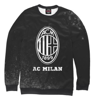 Свитшот для девочек AC Milan Sport Black - Брызги