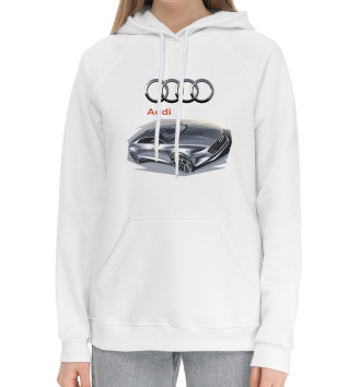 Женский Хлопковый худи Audi