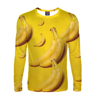 Мужской Лонгслив Бананы