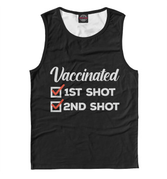 Майка для мальчиков Двойная вакцина