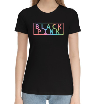 Хлопковая футболка BLACKPINK