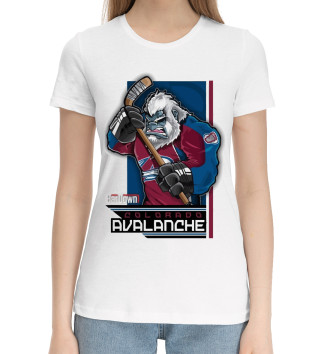 Хлопковая футболка Colorado Avalanche