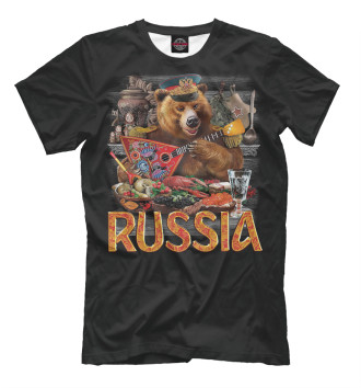 Футболка RUSSIA (Русский Медведь)