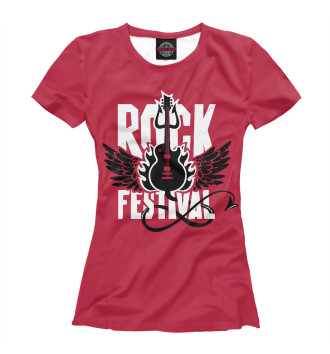 Футболка для девочек Rock Festival