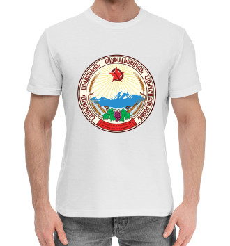 Мужская Хлопковая футболка Армянская ССР
