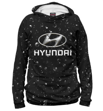 Худи для девочек Hyundai под дождём