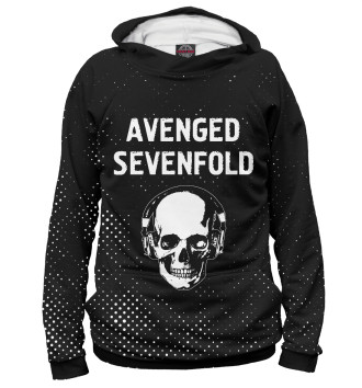 Худи для девочек Avenged Sevenfold + Череп