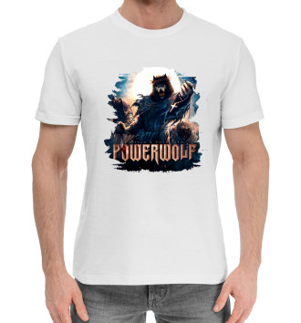 Мужская Хлопковая футболка Powerwolf