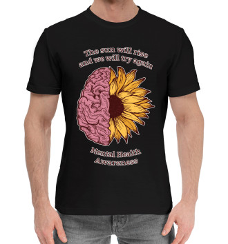 Хлопковая футболка Психическое здоровье