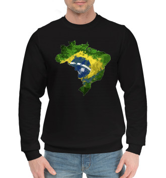 Хлопковый свитшот Brasil