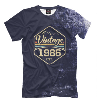 Футболка Vintage 1986 Est. Retro