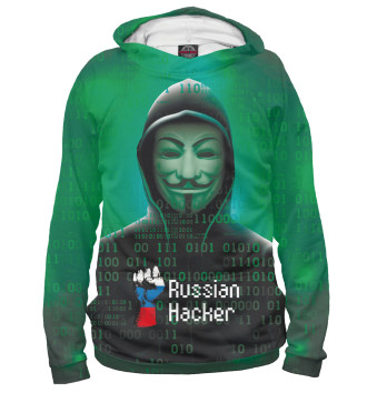 Мужское Худи Russian Hacker