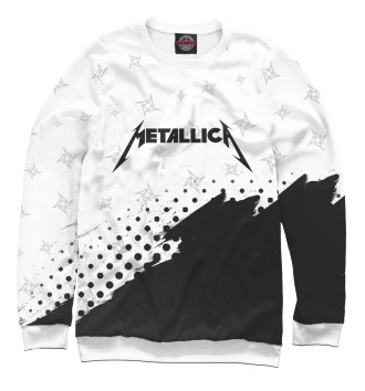 Женский Свитшот Metallica / Металлика