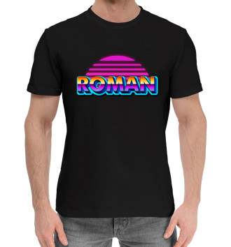 Мужская Хлопковая футболка Roman