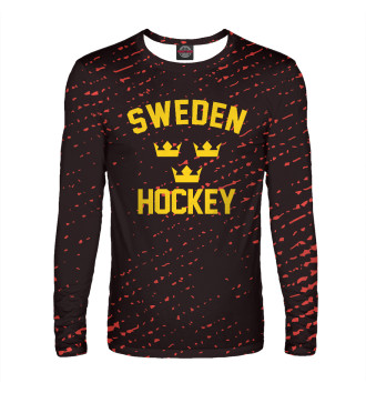 Мужской Лонгслив Sweden hockey
