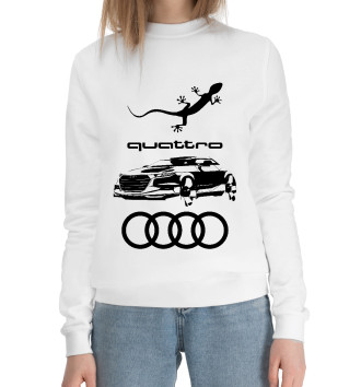 Хлопковый свитшот Audi quattro