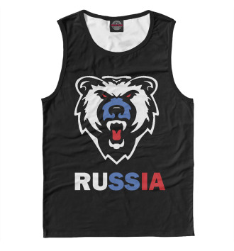 Майка для мальчиков Русский медведь