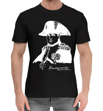 Мужская Хлопковая футболка Бонапарт Наполеон