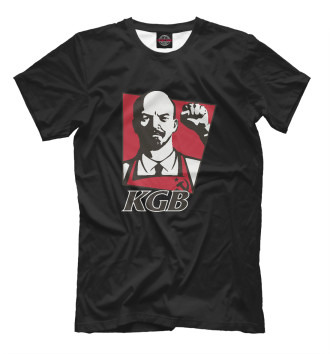 Футболка KGB - Lenin