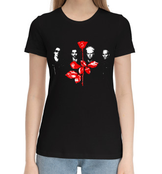 Хлопковая футболка Depeche Mode арт