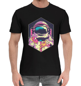 Хлопковая футболка Космический закусон