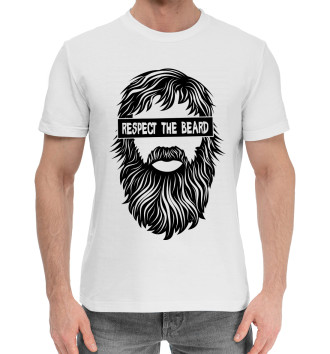 Хлопковая футболка Уважай Бороду