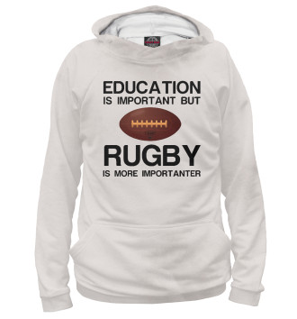 Худи для мальчиков Education and rugby