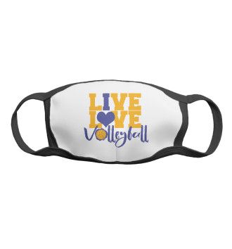 Маска для мальчиков Live! Live! Volleyball!