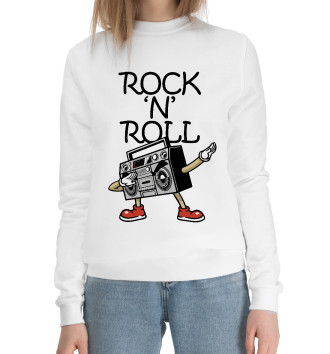 Хлопковый свитшот Rock 'n' roll dab