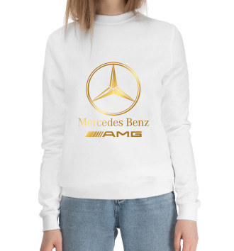 Хлопковый свитшот Mercedes-Benz Gold