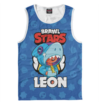 Майка Brawl Stars Leon Shark