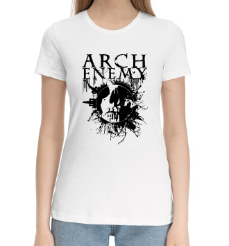 Хлопковая футболка Arch Enemy