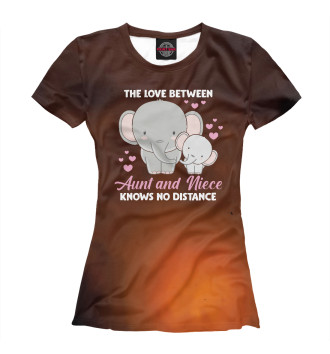 Футболка Aunt and Love Elephant