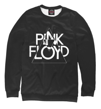 Женский Свитшот Pink Floyd белый логотип