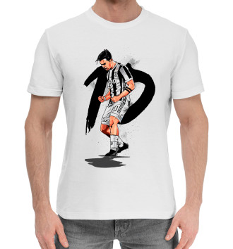 Мужская Хлопковая футболка Пауло Дибала
