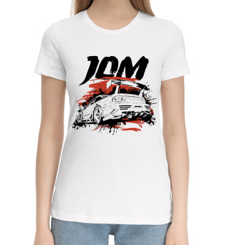 Хлопковая футболка Nissan 180 SX, JDM