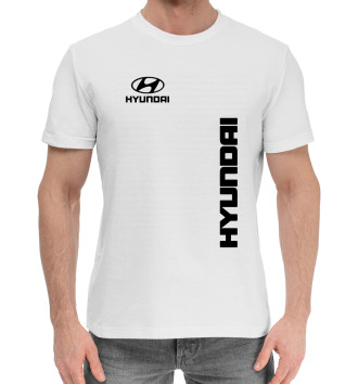 Хлопковая футболка Hyundai