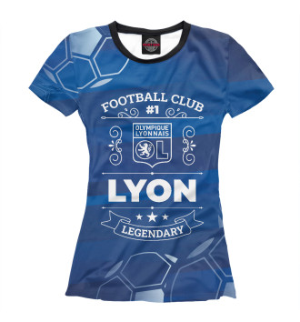 Женская Футболка Lyon FC #1
