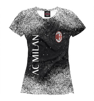 Футболка для девочек AC Milan - туман мелких красок