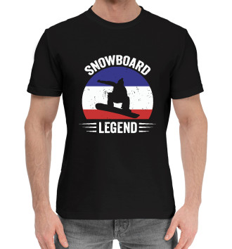 Хлопковая футболка Легенда Сноуборда