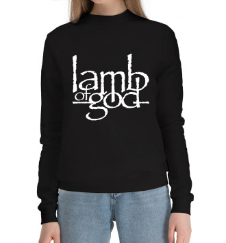 Хлопковый свитшот Lamb of god