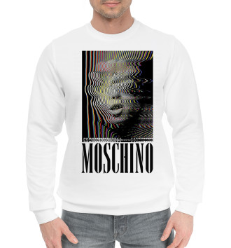 Мужской Хлопковый свитшот Moschino