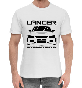 Хлопковая футболка lancer evolution IX